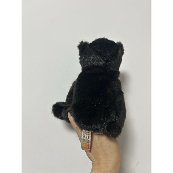 FOLKMANIS Brown Bear Cub Puppet About 10" Tall Seated Position Claws On Paws - Picture 3 of 5